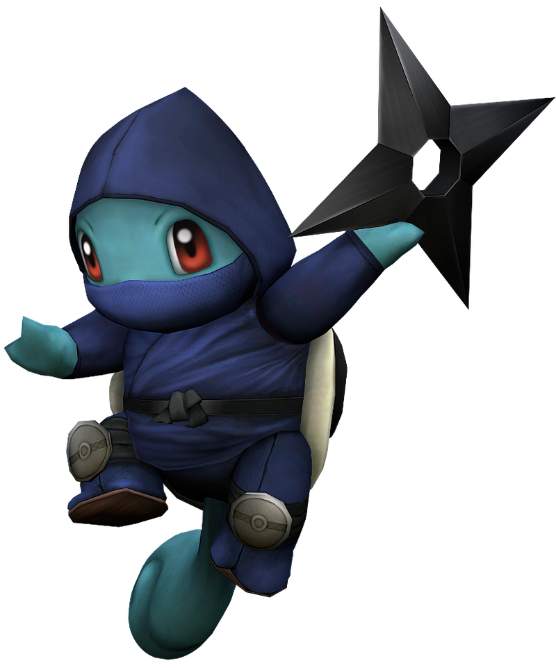 Illustration for article titled The Water Ninja: Shinobi Squirtle!